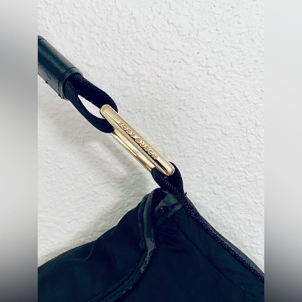 Tory Burch Black Nylon Crossbody Bag Gold hardware - Picture 5 of 12